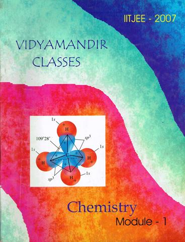 Chemistry Classroom Notes for IIT Jee Module 1